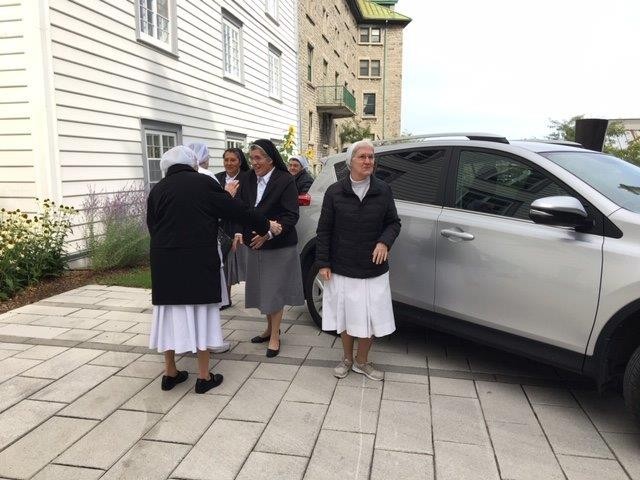 Arrivée de nos soeurs Paraguayennes à Québec